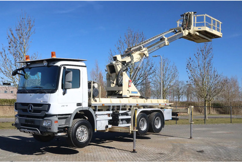 Mercedes-Benz Actros 2636 6X4 | TUNNEL PLATFORM | REMOTE DRIVING - 起重车:图1 Mercedes-Benz Actros 2636 6X4 | TUNNEL PLATFORM | REMOTE DRIVING - 起重车:图1