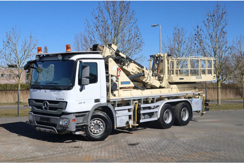 Mercedes-Benz Actros 2636 6X4 | TUNNEL PLATFORM | REMOTE DRIVING - 起重车:图5 Mercedes-Benz Actros 2636 6X4 | TUNNEL PLATFORM | REMOTE DRIVING - 起重车:图5