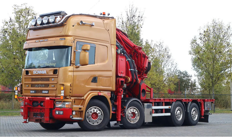 Scania R164-580 V8 8X2 | COPMA 990 | JIB | 6+4 EXT | WINCH | REMOTE - 起重车:图1 Scania R164-580 V8 8X2 | COPMA 990 | JIB | 6+4 EXT | WINCH | REMOTE - 起重车:图1