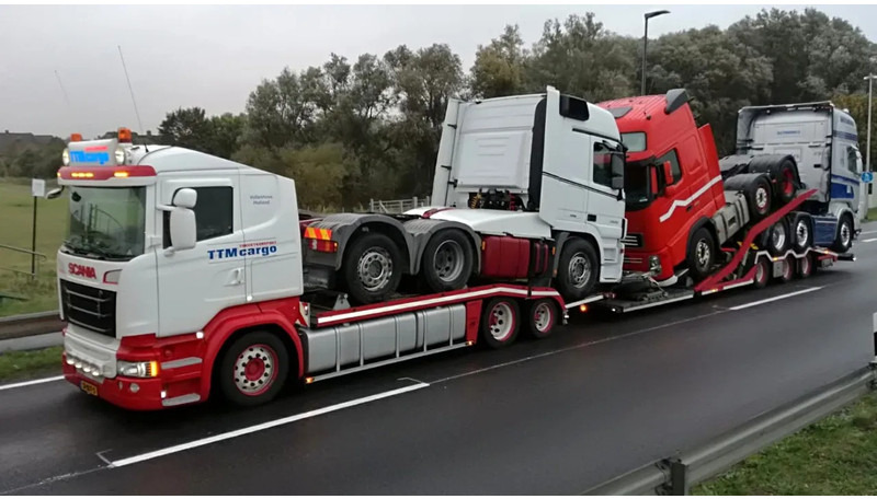 Scania R450 | 6X2 | GS MEPPEL | TRUCK TRANSPORTER | LKW TRANSPORT - 自动转运卡车:图3 Scania R450 | 6X2 | GS MEPPEL | TRUCK TRANSPORTER | LKW TRANSPORT - 自动转运卡车:图3