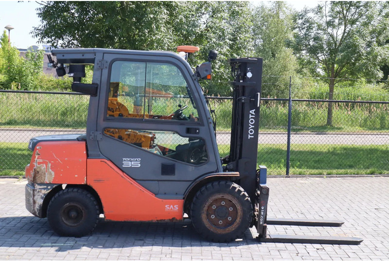 Toyota 02-8FDJF35 | 3.5 TON | SIDESHIFT | DUPLEX - 柴油叉车:图4 Toyota 02-8FDJF35 | 3.5 TON | SIDESHIFT | DUPLEX - 柴油叉车:图4