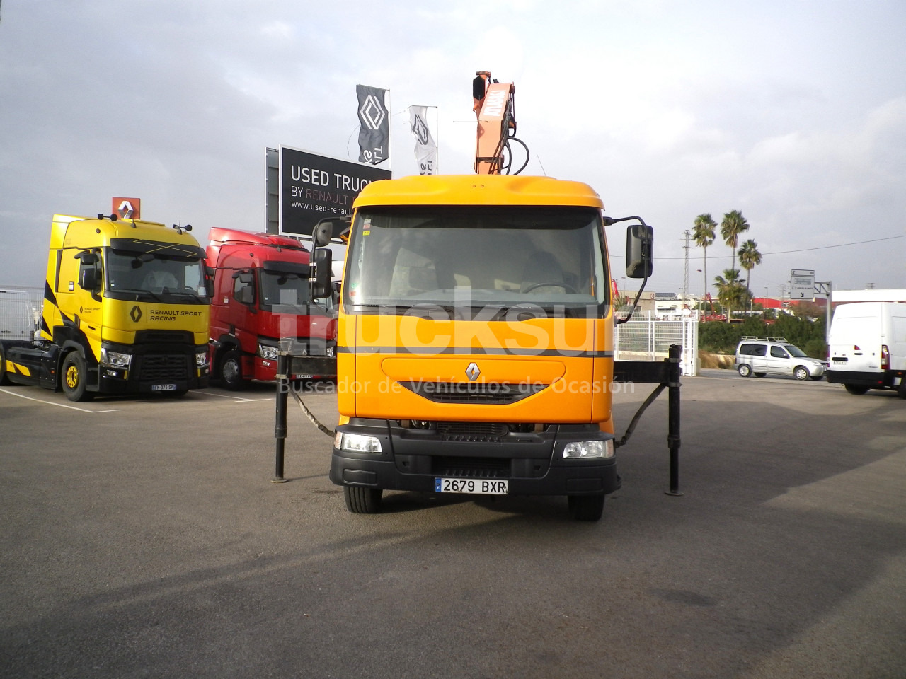 RENAULT MIDLUM 220.14C GRUA - 栏板式/ 平板卡车, 起重车:图5 RENAULT MIDLUM 220.14C GRUA - 栏板式/ 平板卡车, 起重车:图5
