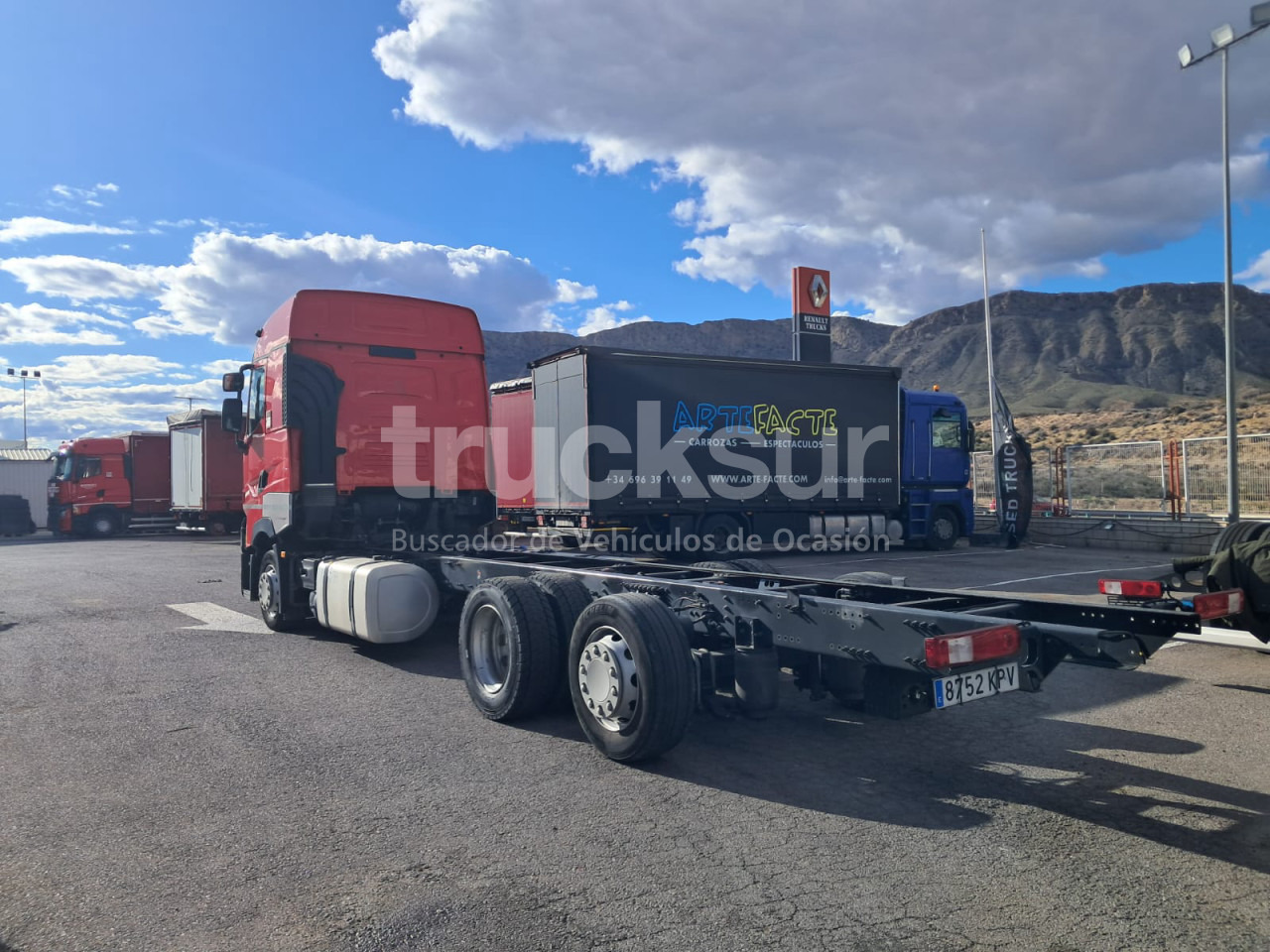 RENAULT T480 HIGH SLEEPER CAB 6X2*4 ejes 6x2*4 - 驾驶室底盘卡车:图4 RENAULT T480 HIGH SLEEPER CAB 6X2*4 ejes 6x2*4 - 驾驶室底盘卡车:图4