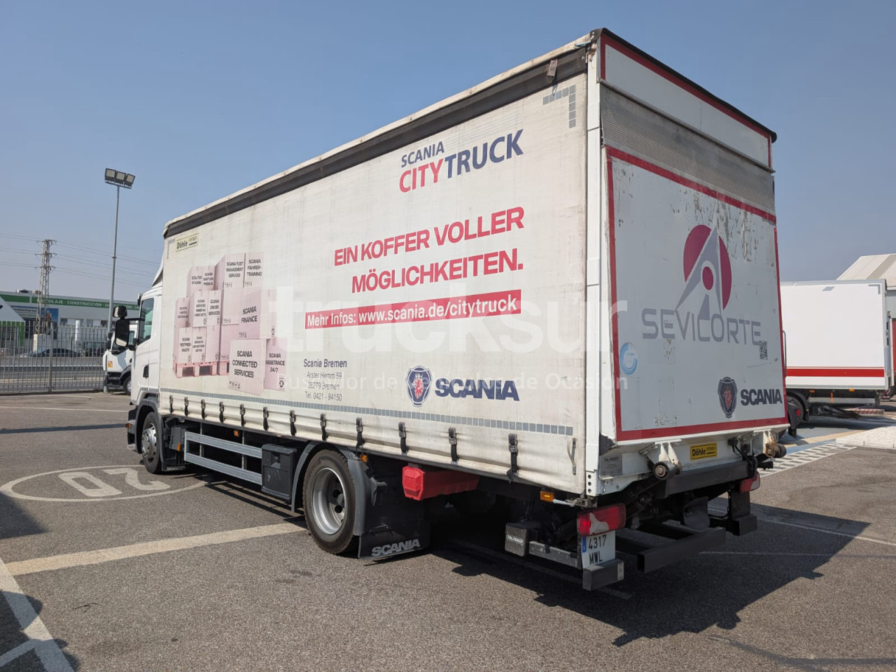 SCANIA G320.18 - 侧帘卡车:图4 SCANIA G320.18 - 侧帘卡车:图4