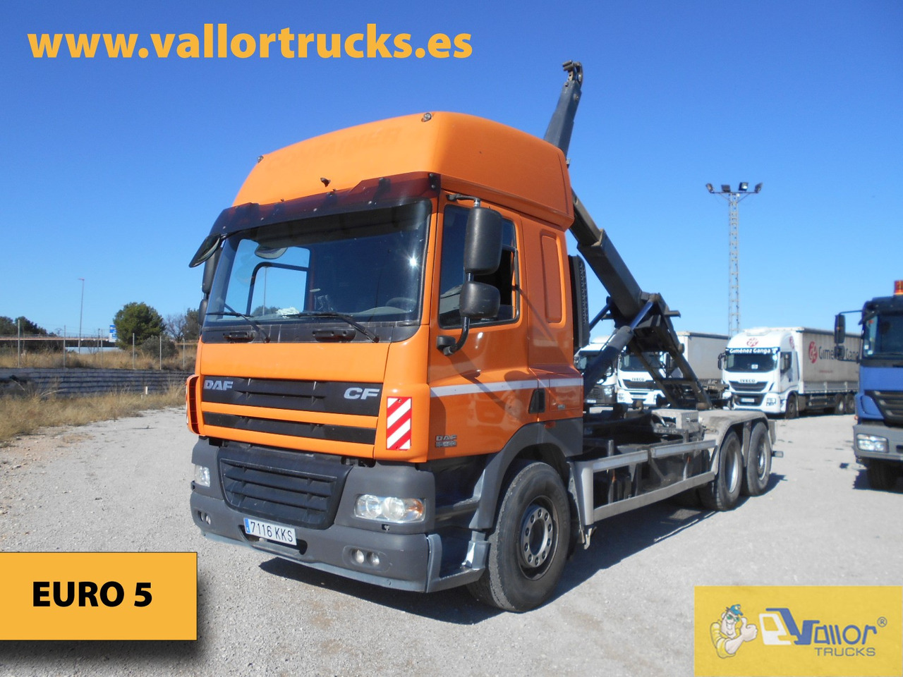 DAF CF 85.460 - 吊钩升降车:图1 DAF CF 85.460 - 吊钩升降车:图1
