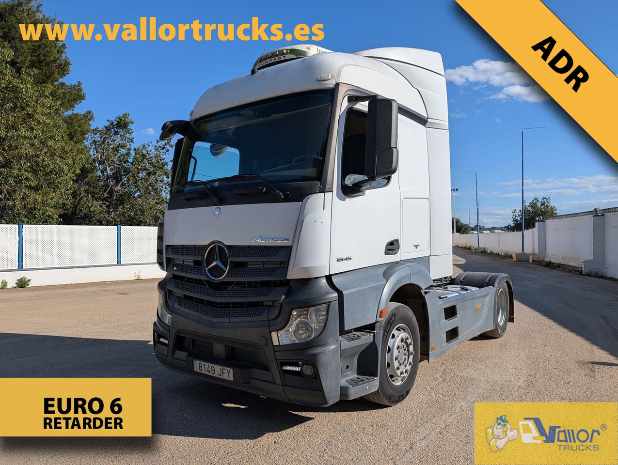 Mercedes Actros 1845 LS - 牵引车:图1 Mercedes Actros 1845 LS - 牵引车:图1