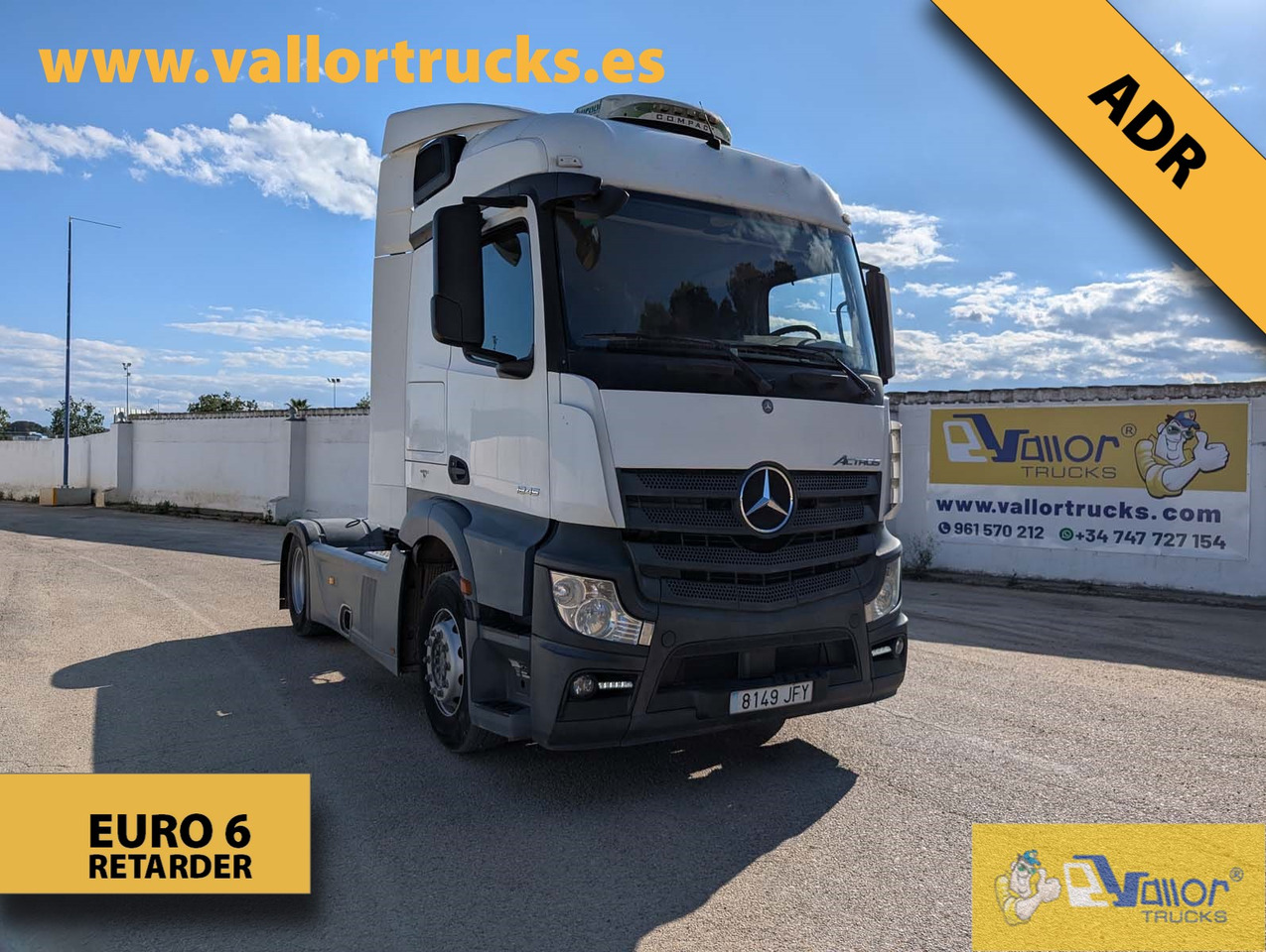 Mercedes Actros 1845 LS - 牵引车:图2 Mercedes Actros 1845 LS - 牵引车:图2