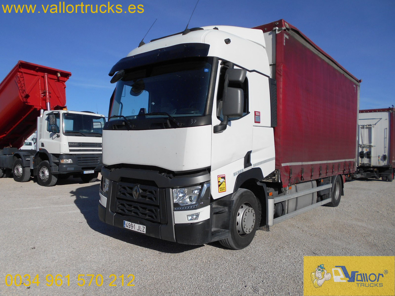RENAULT T460 - 侧帘卡车:图1 RENAULT T460 - 侧帘卡车:图1