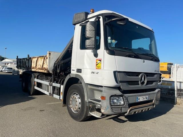 Mercedes Actros 2632 - 翻斗车, 起重车:图2 Mercedes Actros 2632 - 翻斗车, 起重车:图2