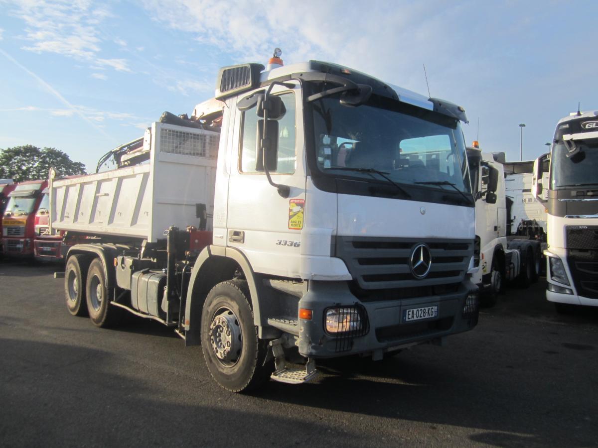 Mercedes Actros 3336 - 翻斗车:图1 Mercedes Actros 3336 - 翻斗车:图1