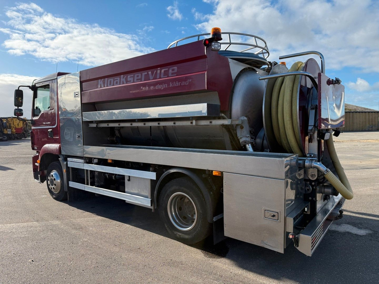 MAN TGM 14.250 VM-Tarm Stainless Steel 5600 l. Kombi - 真空车:图4 MAN TGM 14.250 VM-Tarm Stainless Steel 5600 l. Kombi - 真空车:图4