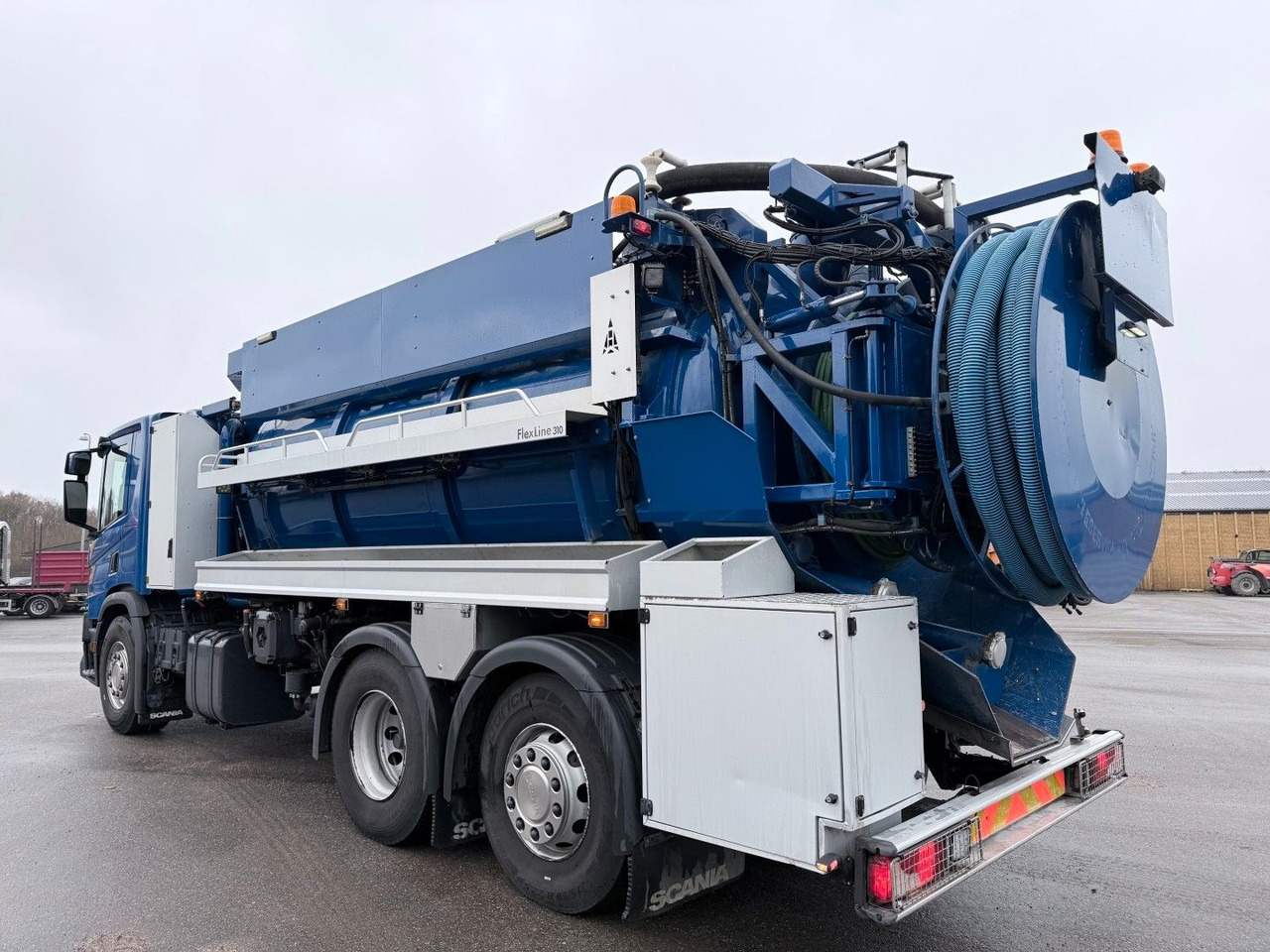 Scania P360 6x2*4 Hvidtved Larsen Flexline 310 - 真空车:图4 Scania P360 6x2*4 Hvidtved Larsen Flexline 310 - 真空车:图4