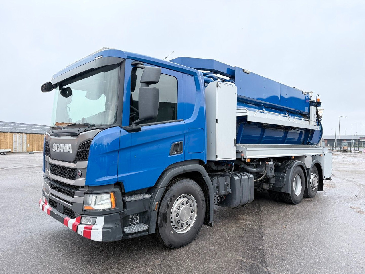 Scania P360 6x2*4 Hvidtved Larsen Flexline 310 - 真空车:图1 Scania P360 6x2*4 Hvidtved Larsen Flexline 310 - 真空车:图1