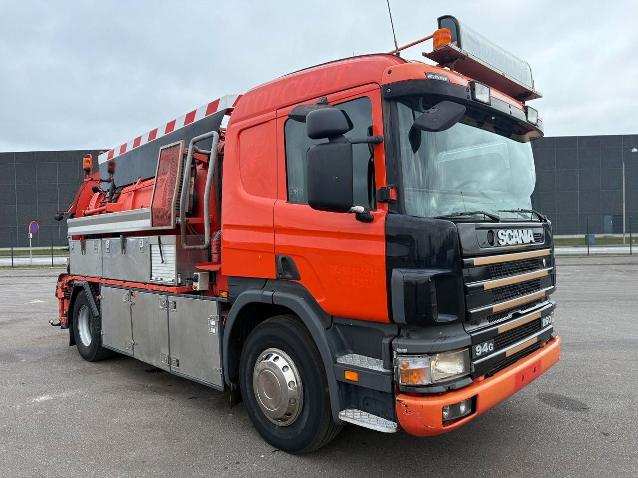 Scania P94/260 4x2 NZ SLS590 Kombi 8.400 l. - 真空车:图2 Scania P94/260 4x2 NZ SLS590 Kombi 8.400 l. - 真空车:图2