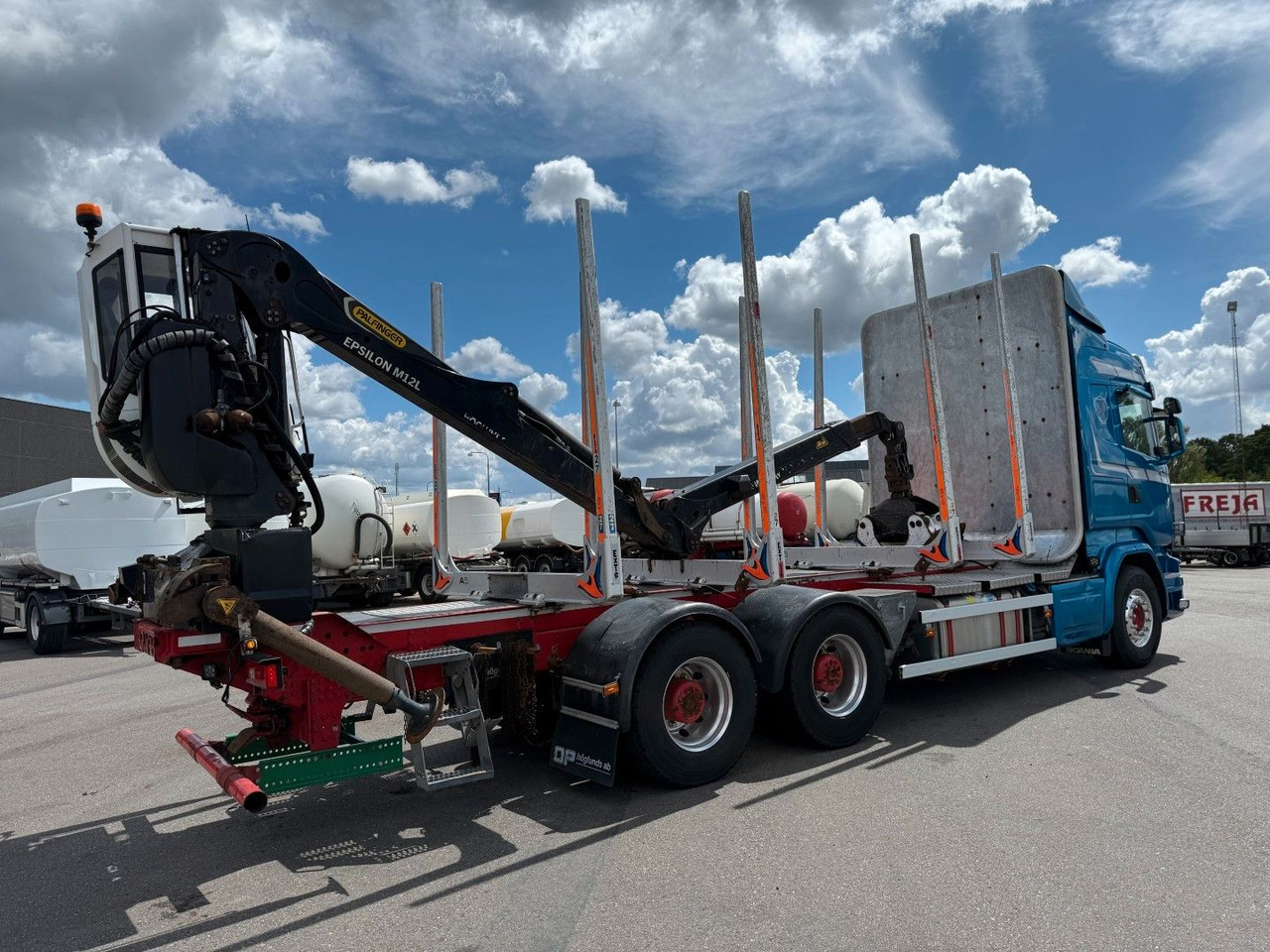 Scania R730 V8 6x4 Palfinger Epsilon M12L80 / Holz Wood - 木材运输车, 起重车:图4 Scania R730 V8 6x4 Palfinger Epsilon M12L80 / Holz Wood - 木材运输车, 起重车:图4