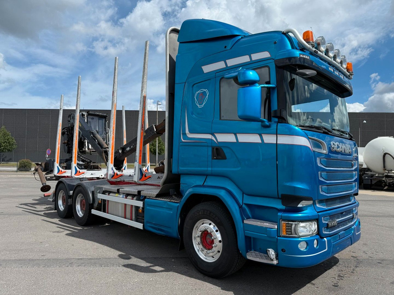 Scania R730 V8 6x4 Palfinger Epsilon M12L80 / Holz - 木材运输车, 起重车:图2 Scania R730 V8 6x4 Palfinger Epsilon M12L80 / Holz - 木材运输车, 起重车:图2