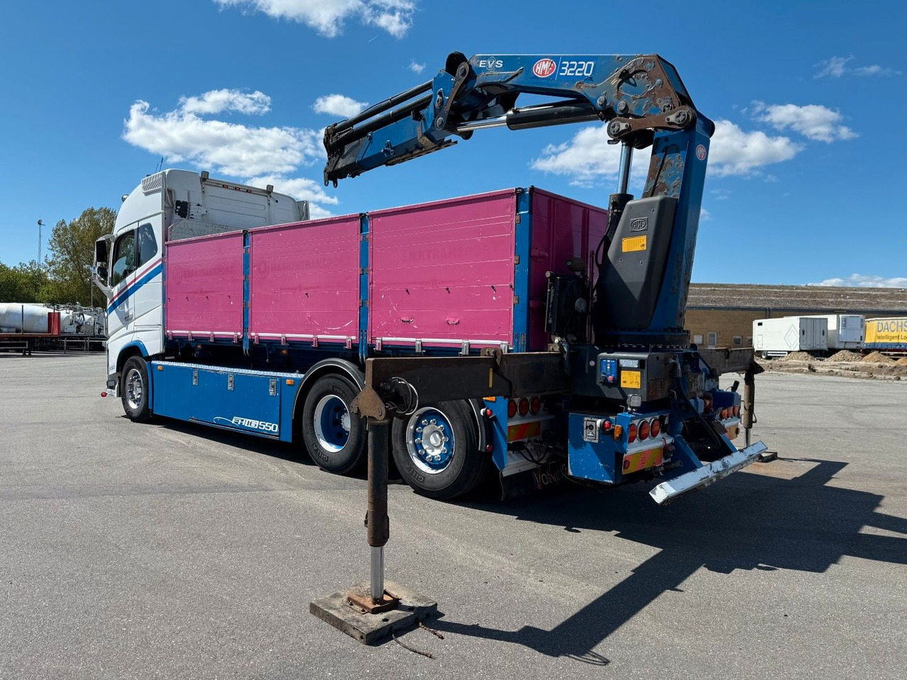 Volvo FH 16.550 6x24 / Crane HMF 3220K4 Euro 6 - 起重车:图5 Volvo FH 16.550 6x24 / Crane HMF 3220K4 Euro 6 - 起重车:图5