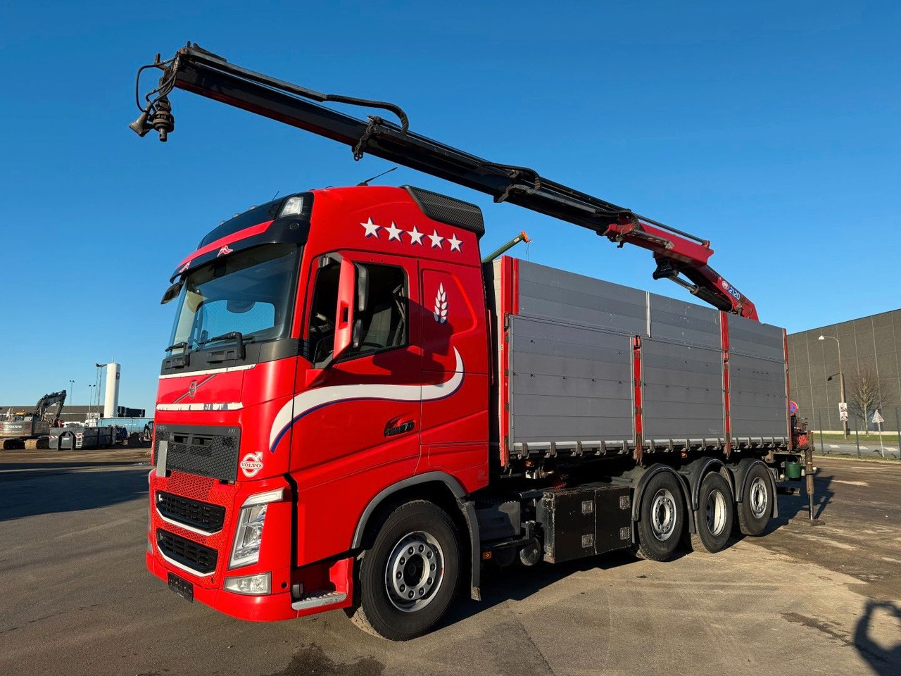 Volvo FH 500 8x2*6 Tipper / Kran / Crane / HMF 2120 - 起重车:图1 Volvo FH 500 8x2*6 Tipper / Kran / Crane / HMF 2120 - 起重车:图1