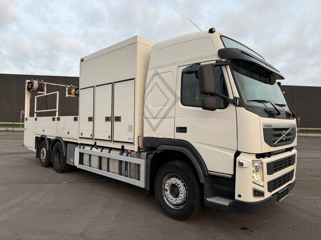 Volvo FM 410 6x2 Euro 5 - 平板货车, 康比货车:图2 Volvo FM 410 6x2 Euro 5 - 平板货车, 康比货车:图2