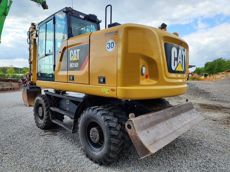 Caterpillar M316F - 轮式挖掘机:图1 Caterpillar M316F - 轮式挖掘机:图1