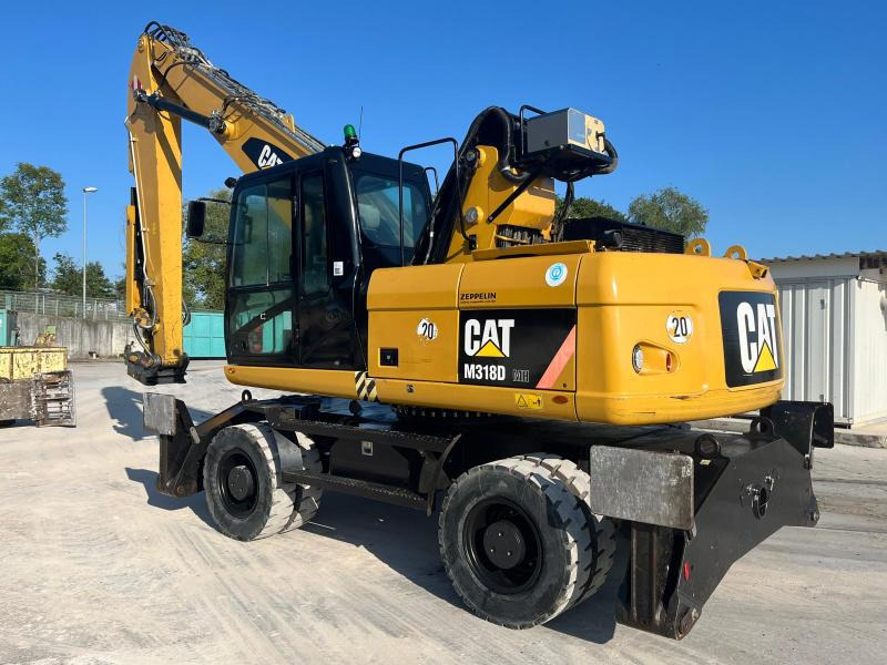 Caterpillar M318D MH - 垃圾/ 工业叉装车:图1 Caterpillar M318D MH - 垃圾/ 工业叉装车:图1