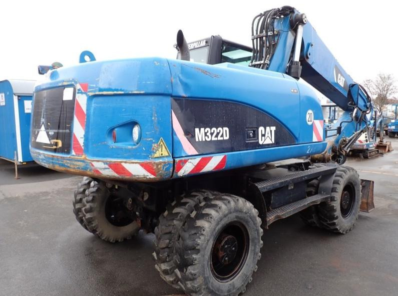 Caterpillar M322D - 轮式挖掘机:图1 Caterpillar M322D - 轮式挖掘机:图1