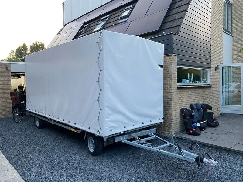 Hulco schamel aanhanger met huifopbouw - 侧帘拖车:图2 Hulco schamel aanhanger met huifopbouw - 侧帘拖车:图2