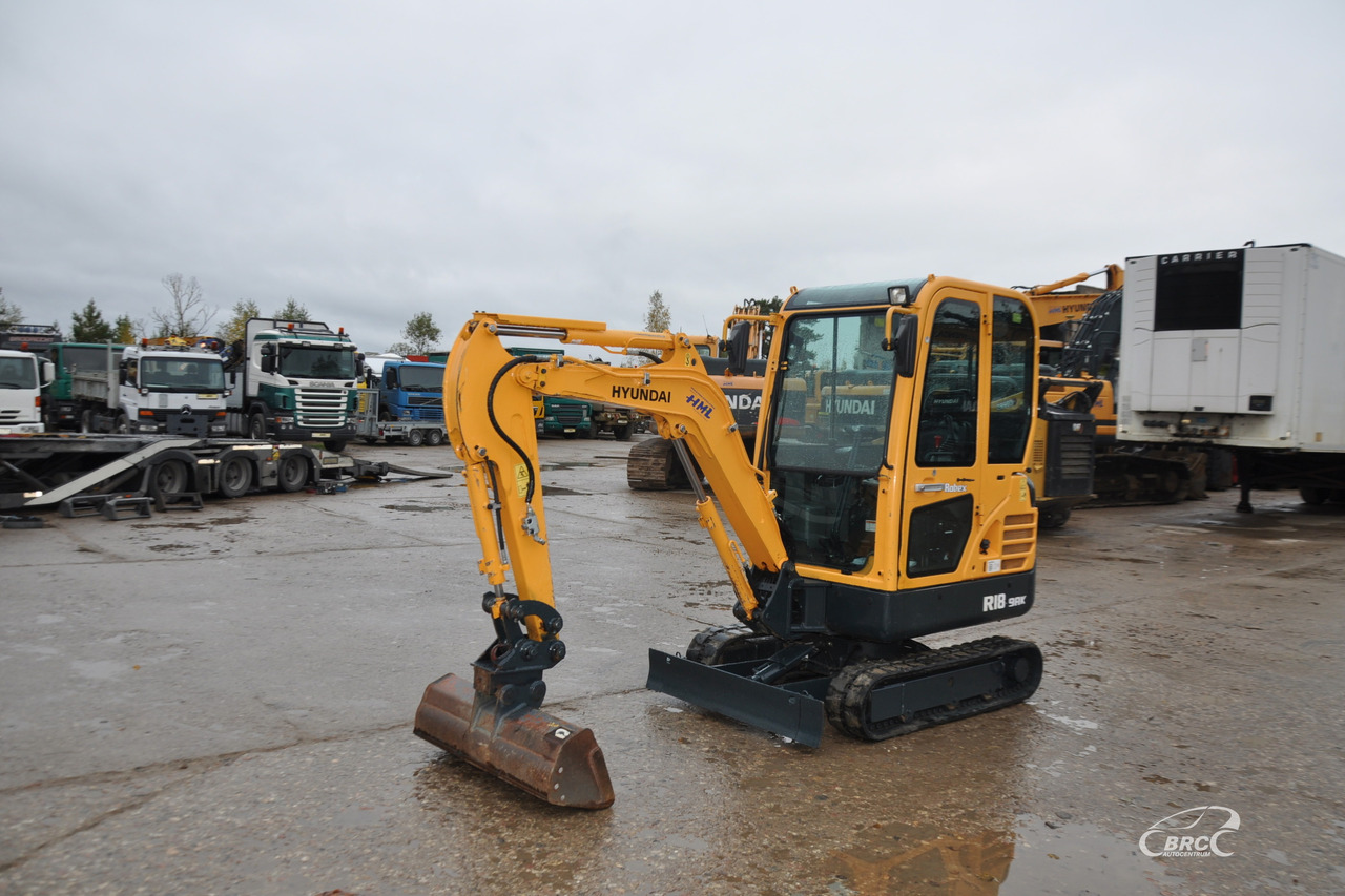 Hyundai R18-9AK - 小型挖掘机:图1 Hyundai R18-9AK - 小型挖掘机:图1