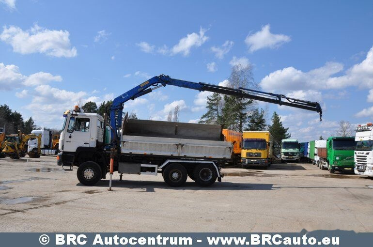 MAN 19.322 6X4 manipuliatorius HMF1453(B3) - 翻斗车, 起重车:图3 MAN 19.322 6X4 manipuliatorius HMF1453(B3) - 翻斗车, 起重车:图3