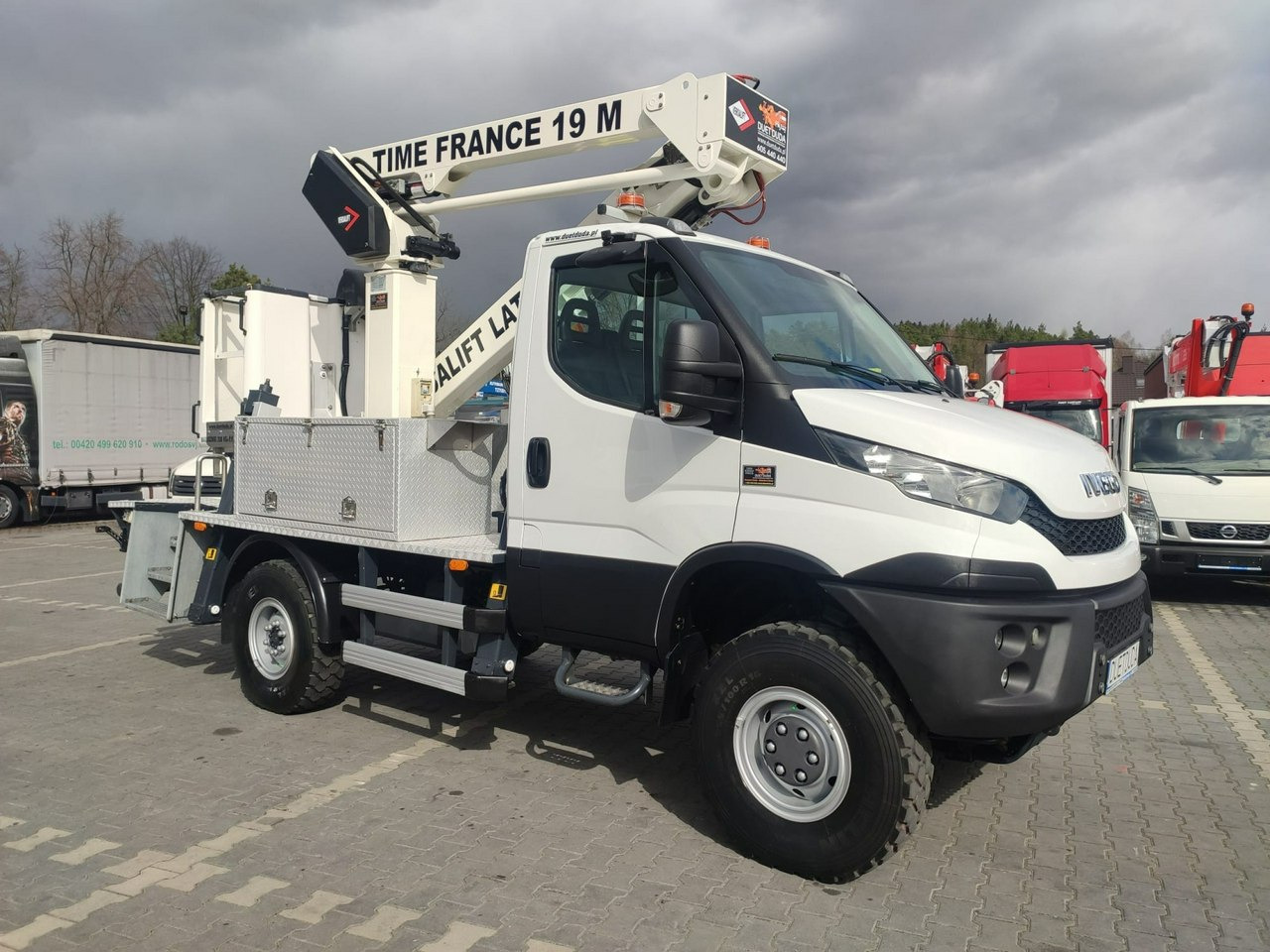 Iveco Daily 55S17W 4x4 Zwyżka 19m Versalift Lat 55 TB Time France 租赁 Iveco Daily 55S17W 4x4 Zwyżka 19m Versalift Lat 55 TB Time France：图14