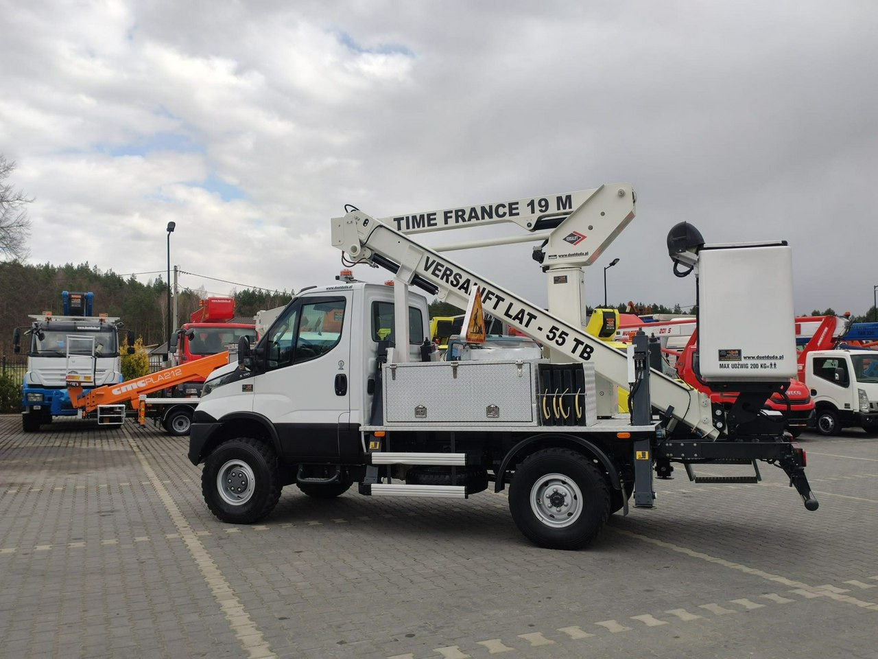 Iveco Daily 55S17W 4x4 Zwyżka 19m Versalift Lat 55 TB Time France 租赁 Iveco Daily 55S17W 4x4 Zwyżka 19m Versalift Lat 55 TB Time France：图16