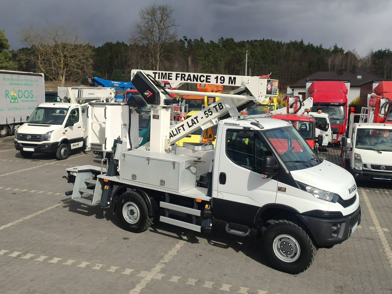 Iveco Daily 55S17W 4x4 Zwyżka 19m Versalift Lat 55 TB Time France 租赁 Iveco Daily 55S17W 4x4 Zwyżka 19m Versalift Lat 55 TB Time France：图8