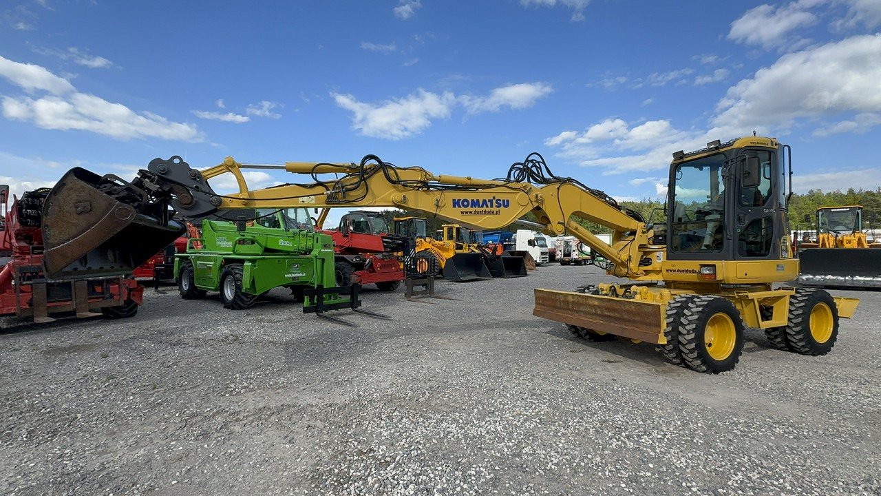 Komatsu PW 98 MR 8 Pług + Podpory 10ton Szybkozłącze - 轮式挖掘机:图3 Komatsu PW 98 MR 8 Pług + Podpory 10ton Szybkozłącze - 轮式挖掘机:图3
