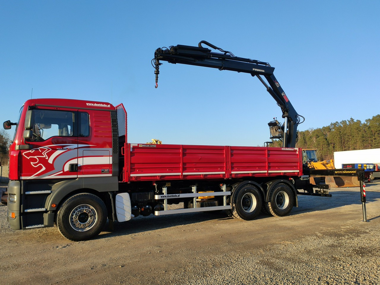 MAN Man 26.440 6x4 HDS HIAB 166 B-3 DUO Wywrotka Meiller 2-stronna - 翻斗车, 起重车:图5 MAN Man 26.440 6x4 HDS HIAB 166 B-3 DUO Wywrotka Meiller 2-stronna - 翻斗车, 起重车:图5