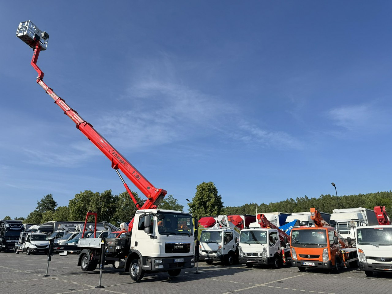 MAN TGL 7.150 Zwyżka Ruthmann T330 33-Metry DMC 7500KG 21m w Bok - 车载空中平台:图5 MAN TGL 7.150 Zwyżka Ruthmann T330 33-Metry DMC 7500KG 21m w Bok - 车载空中平台:图5