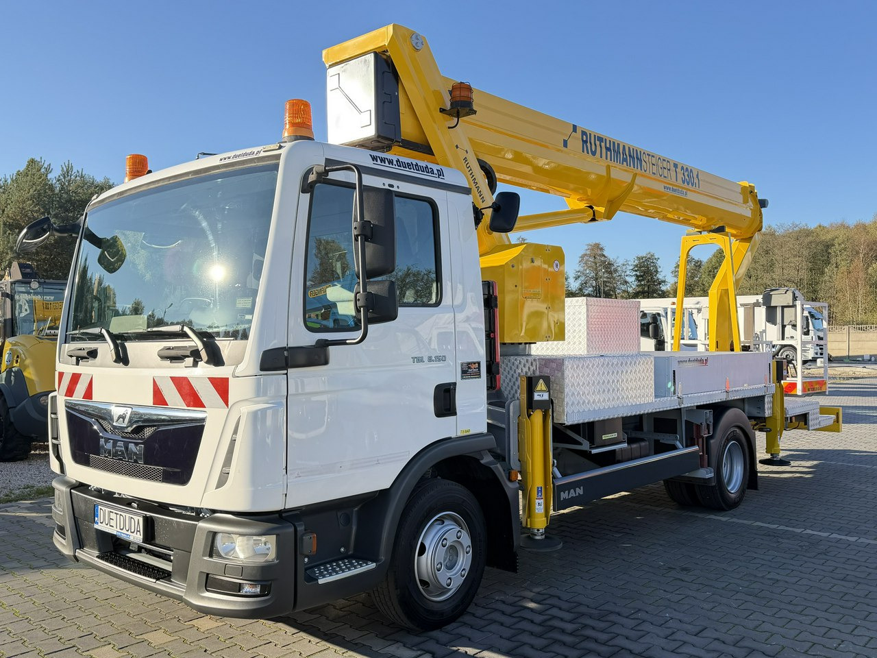 MAN TGL 7.150 Zwyżka Ruthmann T330 33-Metry w bok 21m Mały przebieg - 车载空中平台:图4 MAN TGL 7.150 Zwyżka Ruthmann T330 33-Metry w bok 21m Mały przebieg - 车载空中平台:图4