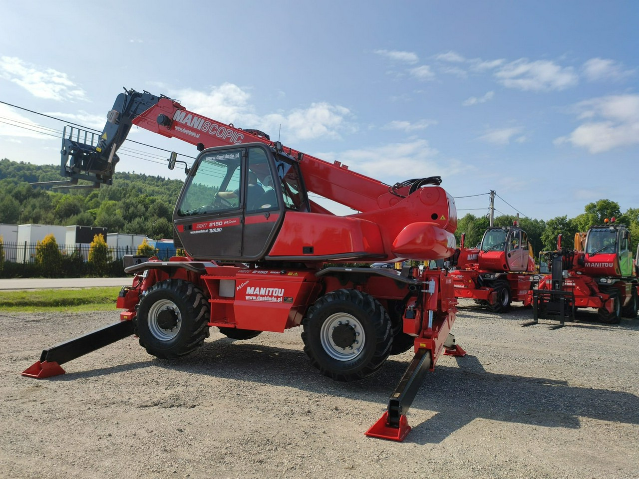 Manitou MRT 2150 ROTO Ładowarka Teleskopowa Obrotowa 2550 1850 1840 - 伸缩臂叉装车:图4 Manitou MRT 2150 ROTO Ładowarka Teleskopowa Obrotowa 2550 1850 1840 - 伸缩臂叉装车:图4