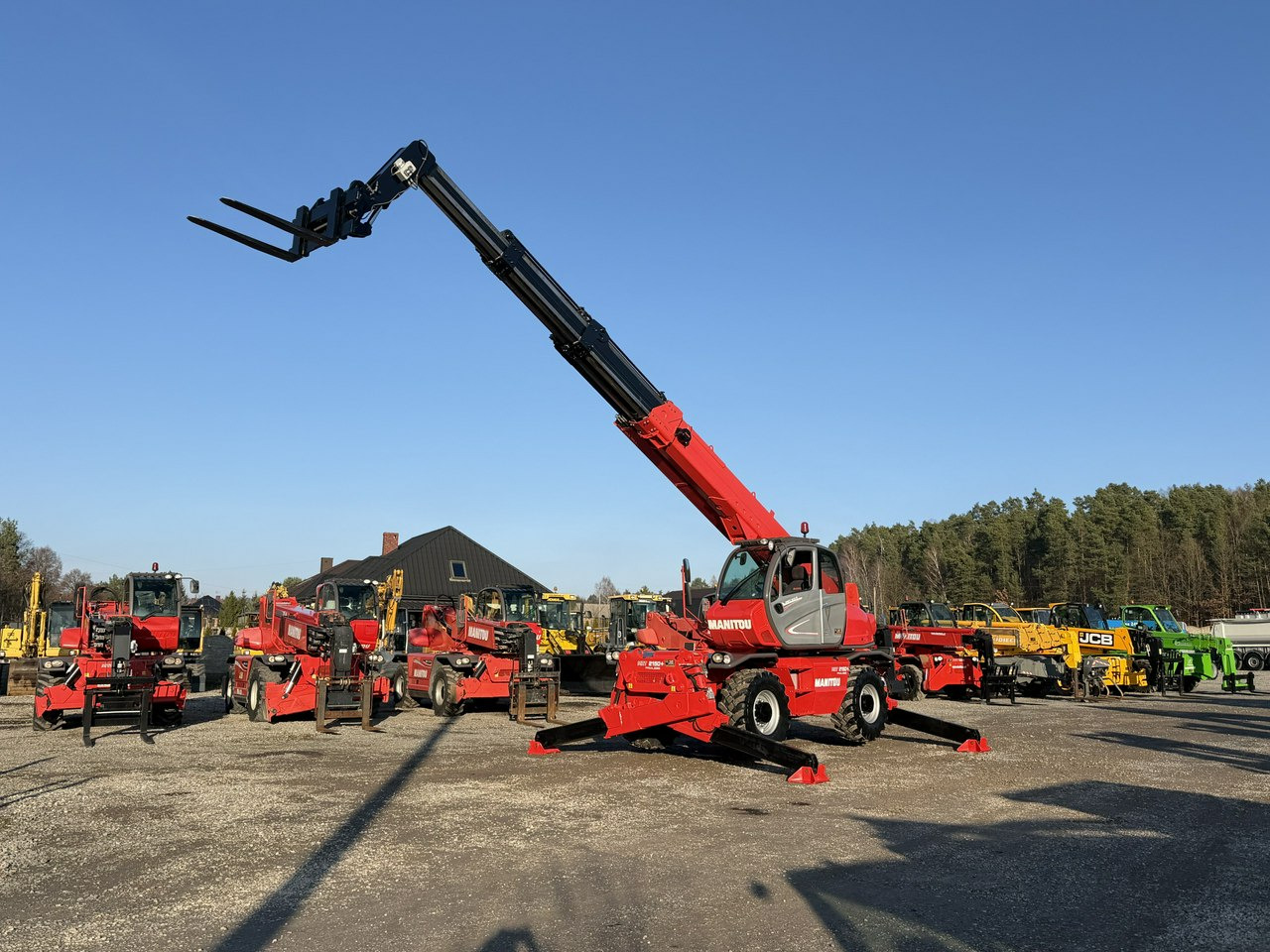 Manitou MRT 2150 + ROTO Ładowarka Teleskopowa Obrotowa - 伸缩臂叉装车:图1 Manitou MRT 2150 + ROTO Ładowarka Teleskopowa Obrotowa - 伸缩臂叉装车:图1