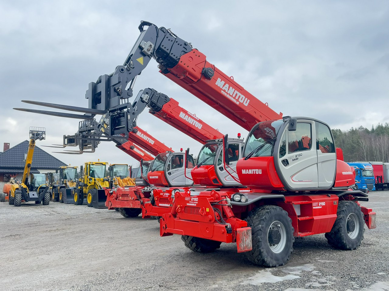 Manitou MRT1850 ROTO Teleskopowa Obrotowa 2150,2140,2540 - 伸缩臂叉装车:图3 Manitou MRT1850 ROTO Teleskopowa Obrotowa 2150,2140,2540 - 伸缩臂叉装车:图3