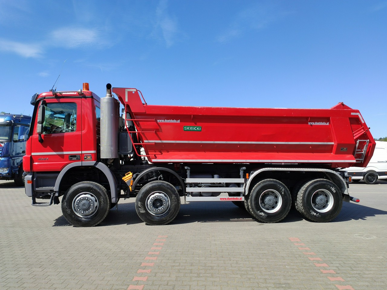 Mercedes Actros 4141 8x6 Wywrot SKIBICKI Automat EPS ze Sprzegłem !!! - 翻斗车:图4 Mercedes Actros 4141 8x6 Wywrot SKIBICKI Automat EPS ze Sprzegłem !!! - 翻斗车:图4