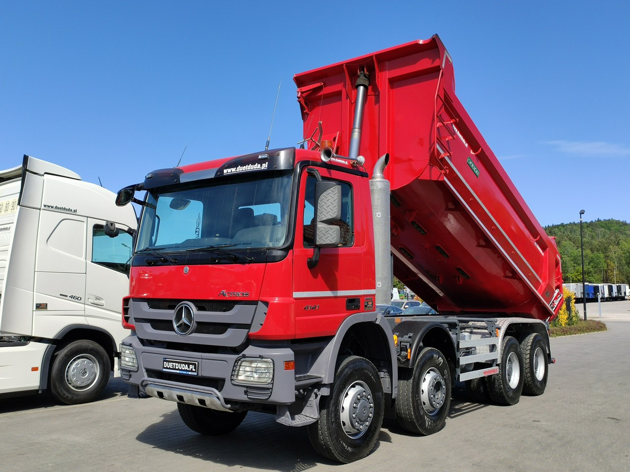 Mercedes Actros 4141 8x6 Wywrot SKIBICKI Automat EPS ze Sprzegłem !!! - 翻斗车:图1 Mercedes Actros 4141 8x6 Wywrot SKIBICKI Automat EPS ze Sprzegłem !!! - 翻斗车:图1