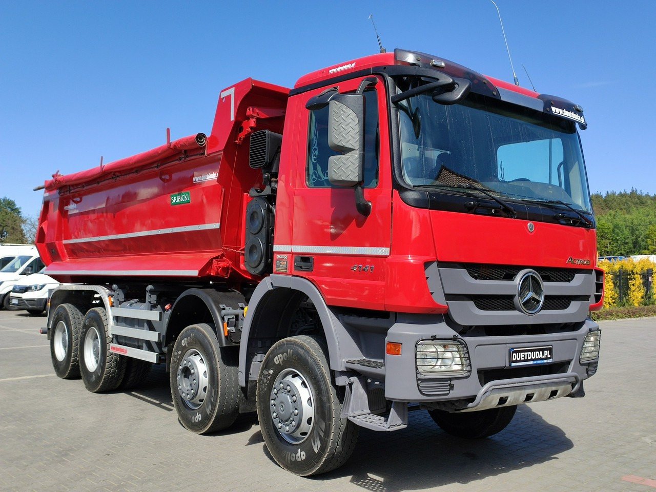 Mercedes Actros 4141 8x6 Wywrot SKIBICKI Automat EPS ze Sprzegłem !!! - 翻斗车:图2 Mercedes Actros 4141 8x6 Wywrot SKIBICKI Automat EPS ze Sprzegłem !!! - 翻斗车:图2