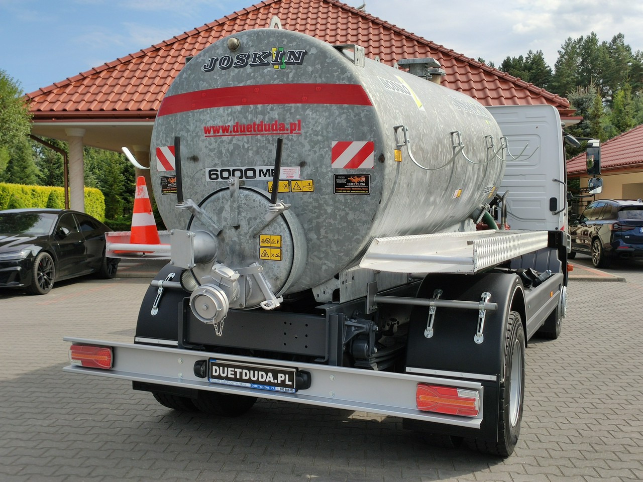 Mercedes Atego 1218 Asenizacyjny Szambiarka Beczka Szambowóz Poj.6m 2019r - 真空车:图5 Mercedes Atego 1218 Asenizacyjny Szambiarka Beczka Szambowóz Poj.6m 2019r - 真空车:图5