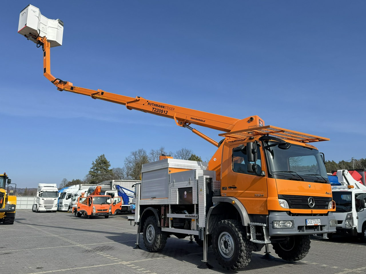 Mercedes Atego 1324 4x4 Zwyżka RUTHMANN STEIGER T220S12 Podnośnik Koszowy - 车载空中平台:图2 Mercedes Atego 1324 4x4 Zwyżka RUTHMANN STEIGER T220S12 Podnośnik Koszowy - 车载空中平台:图2