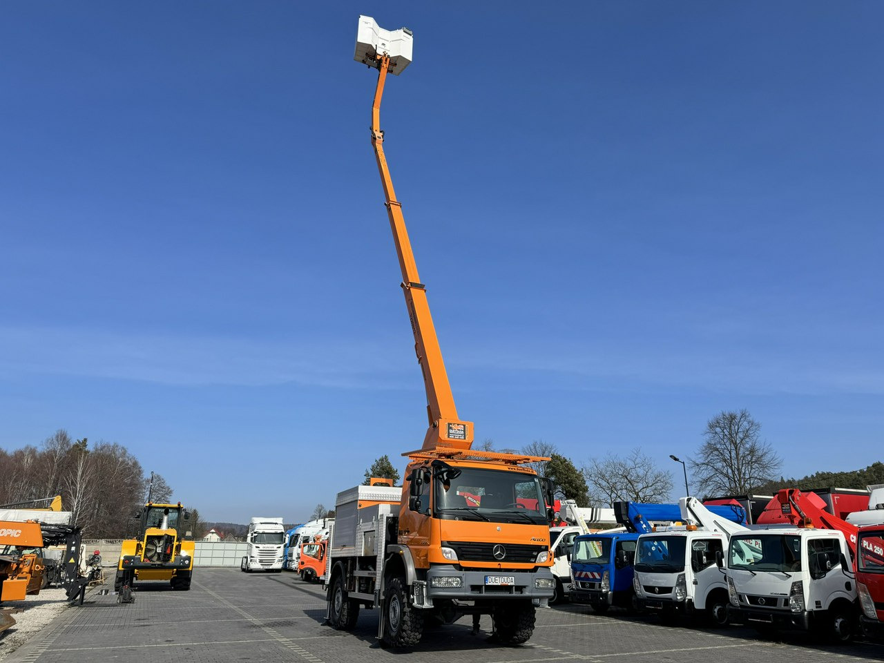 Mercedes Atego 1324 4x4 Zwyżka RUTHMANN STEIGER T220S12 Podnośnik Koszowy - 车载空中平台:图4 Mercedes Atego 1324 4x4 Zwyżka RUTHMANN STEIGER T220S12 Podnośnik Koszowy - 车载空中平台:图4
