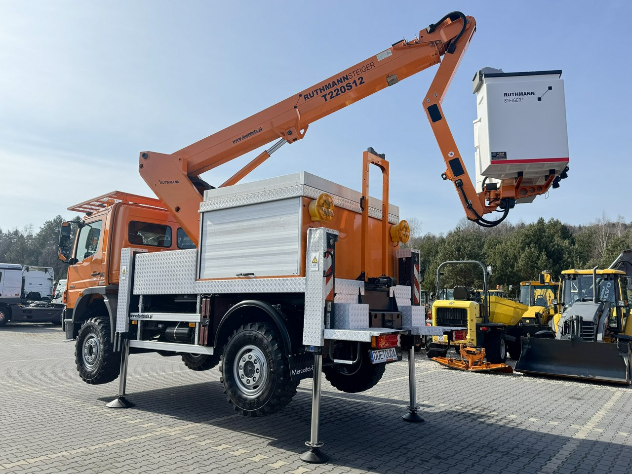 Mercedes Atego 1324 4x4 Zwyżka RUTHMANN STEIGER T220S12 Podnośnik Koszowy - 车载空中平台:图5 Mercedes Atego 1324 4x4 Zwyżka RUTHMANN STEIGER T220S12 Podnośnik Koszowy - 车载空中平台:图5
