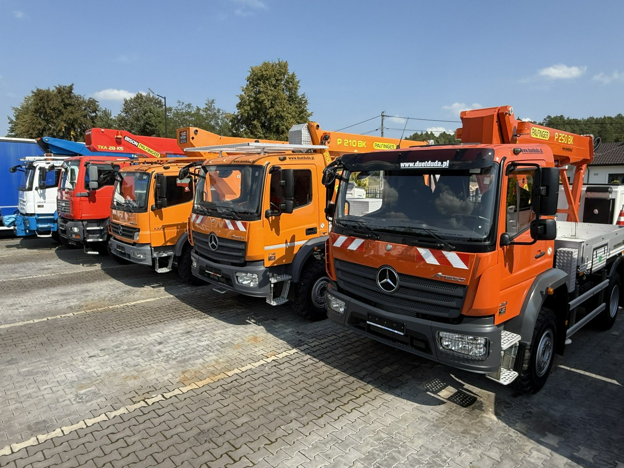 Mercedes Atego 818 E6 4x4 Zwyżka PALFINGER P250 BK Podnośnik Koszowy - 车载空中平台:图3 Mercedes Atego 818 E6 4x4 Zwyżka PALFINGER P250 BK Podnośnik Koszowy - 车载空中平台:图3