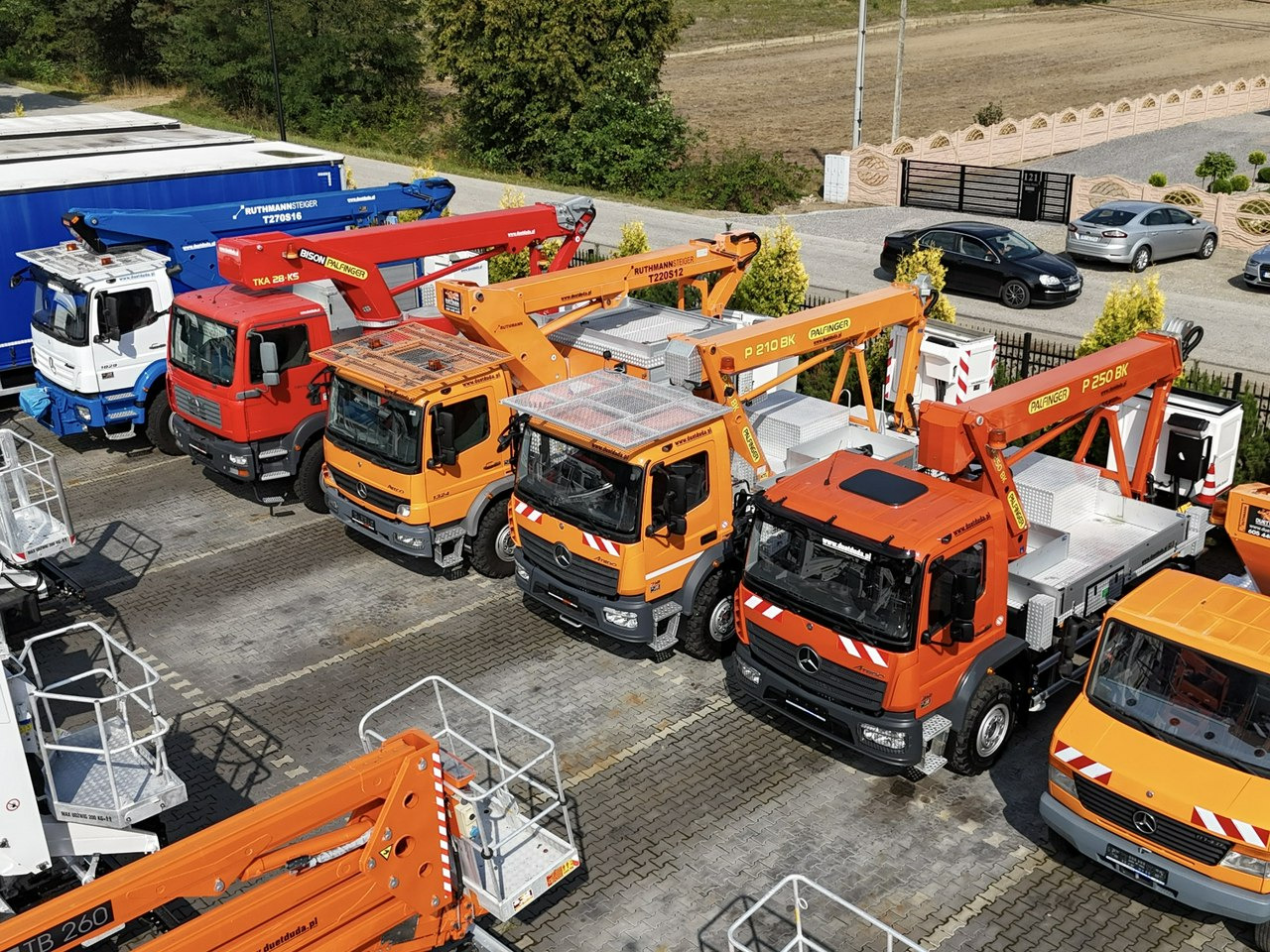 Mercedes Atego 818 E6 4x4 Zwyżka PALFINGER P250 BK Podnośnik Koszowy - 车载空中平台:图1 Mercedes Atego 818 E6 4x4 Zwyżka PALFINGER P250 BK Podnośnik Koszowy - 车载空中平台:图1