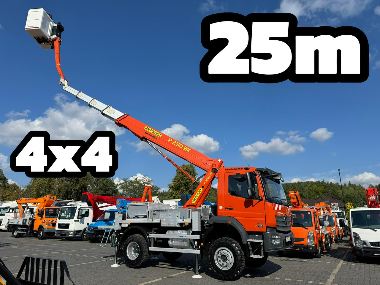 Mercedes Atego 818 E6 4x4 Zwyżka PALFINGER P250 BK Podnośnik Koszowy - 车载空中平台:图2 Mercedes Atego 818 E6 4x4 Zwyżka PALFINGER P250 BK Podnośnik Koszowy - 车载空中平台:图2