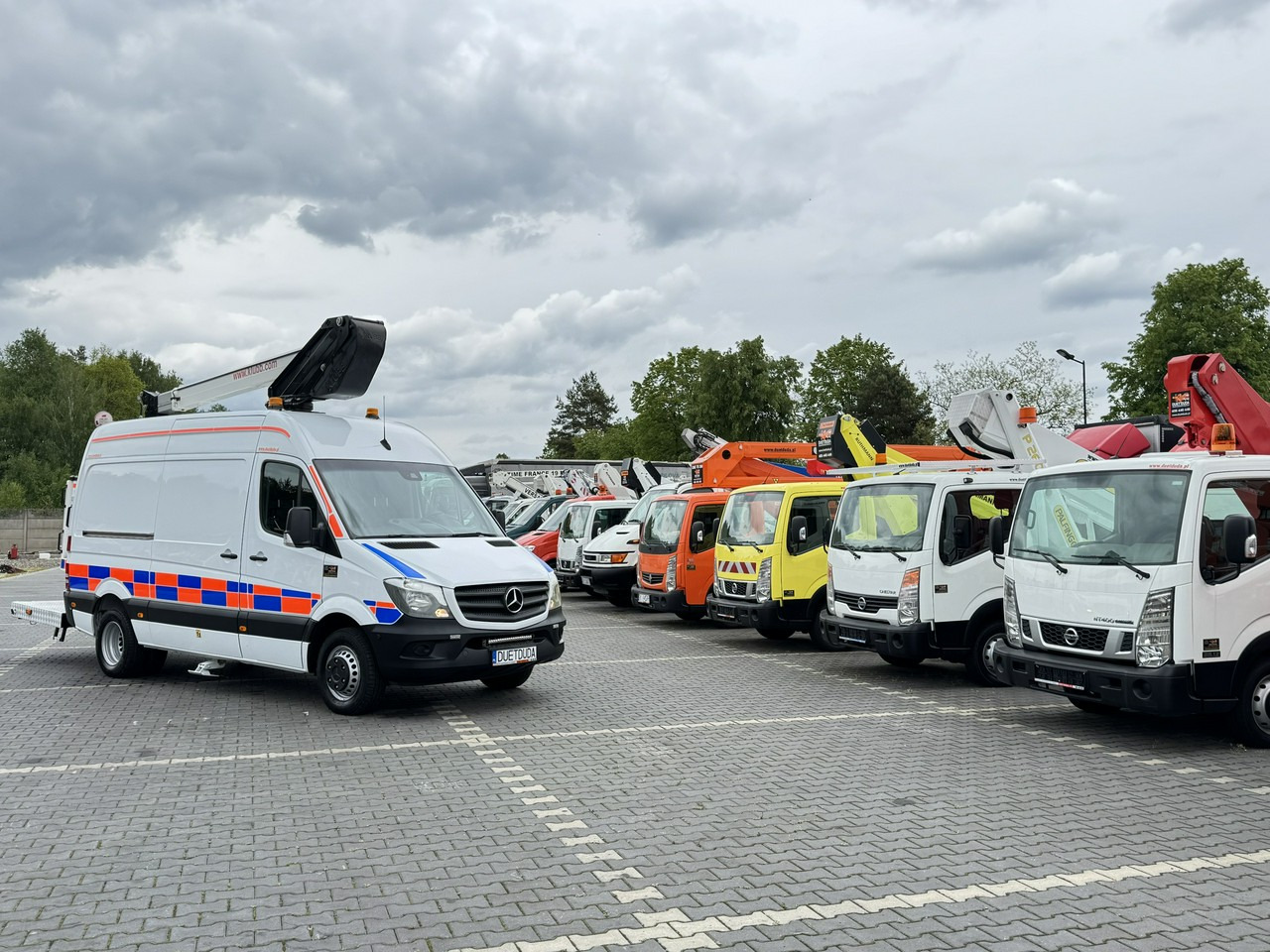 Mercedes Sprinter Zwyżka Podnośnik Koszowy KLUBB K42P UDT WUMAG GSR - 车载空中平台:图1 Mercedes Sprinter Zwyżka Podnośnik Koszowy KLUBB K42P UDT WUMAG GSR - 车载空中平台:图1